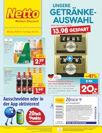 Limonade Angebot im aktuellen Netto Marken-Discount Prospekt auf Seite 28