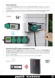 Offre Sonnette dans le catalogue PEARL du moment à la page 80