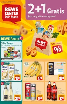 REWE Prospekt Dein Markt mit 36 Seiten