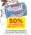 Promo 50% à cagnotter sur le 2ème sur une sélection de produits de la marque paysan breton à  dans le catalogue Bi1 à Vincelles