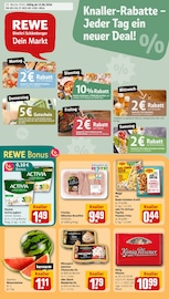 Pizza im REWE Prospekt in Goslar Aktueller REWE Prospekt mit Pizza, "Dein Markt", Seite 1
