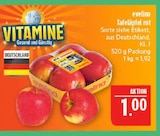 evelina Tafeläpfel rot Angebote bei Marktkauf Plauen für 1,00 €