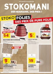 Bricolage Angebote im Prospekt "STOKO' FOLIES ! DES PRIX DE PURE FOLIE" von Stokomani auf Seite 1
