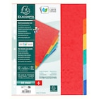 Exacompta Nature Future - Intercalaire 6 positions - A4 Maxi - carte lustrée colorée - Exacompta - Bureau Vallée à Issy-les-Moulineaux Exacompta Nature Future - Intercalaire 6 positions - A4 Maxi - carte lustrée colorée - Exacompta en promo chez Bureau Vallée Issy-les-Moulineaux à 0,71 €