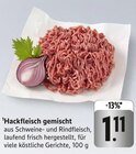Hackfleisch gemischt im Angebot bei E center in Nürtingen Hackfleisch gemischt Angebote bei E center Nürtingen für 1,11 €
