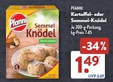 Kartoffel-Knödel im ALDI SÜD Prospekt Kartoffel-Knödel von Pfanni im aktuellen ALDI SÜD Prospekt für 1,49 €