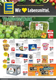 Bier im EDEKA Prospekt "Wir lieben Lebensmittel!" mit 4 Seiten (Dresden)