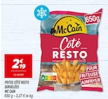 Promo Frites Côté Resto à 2,19 € dans le catalogue Netto à Aurillac