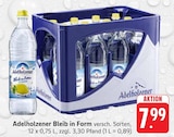 Bleib in Form Angebote von Adelholzener bei Trinkgut Heilbronn für 7,99 €