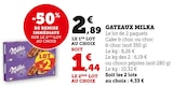 Gateaux - MILKA en promo chez Super U Montauban à 1,44 €