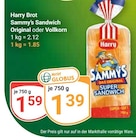 Sammy's Sandwich Original bei GLOBUS im Jena Prospekt für 1,39 €