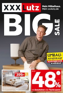 Aktueller XXXLutz Möbelhäuser Prospekt (Hürtgenwald, 26 Seiten zum blättern XXXLutz Möbelhäuser Prospekt BIG SALE mit 26 Seiten