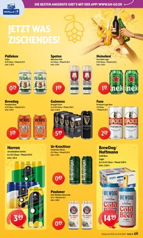 Bier im Getränke Hoffmann Prospekt "Aktuelle Angebote" mit 10 Seiten (Freiberg)