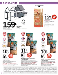 Offre Poulailler dans le catalogue E.Leclerc du moment à la page 2