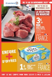Prospectus Supermarchés E.Leclerc en cours, TOUT CE QUI COMPTE POUR VOUS EXISTE À PRIX E.LECLERC, 28 pages, 18/11/2025 - 22/11/2025 Catalogue Supermarchés E.Leclerc en cours à Saint-Maximin et alentours, TOUT CE QUI COMPTE POUR VOUS EXISTE À PRIX E.LECLERC, 28 pages, 18/11/2025 - 22/11/2025