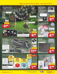 Gartenbeleuchtung im Netto Marken-Discount Prospekt "Aktuelle Angebote" mit 50 Seiten (Halle (Saale))