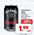 Dose im Angebot bei Markant Nordwest in Osnabrück Dose Angebote von Jack Daniel's bei Markant Nordwest Osnabrück für 1,99 €