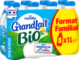 LAIT GRANDLAIT DEMI-ÉCRÉMÉ BIO CANDIA - GRANDLAIT en promo chez Auchan Hypermarché LAIT GRANDLAIT DEMI-ÉCRÉMÉ BIO CANDIA - GRANDLAIT dans le catalogue Auchan Hypermarché