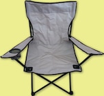Fauteuil papillon de camping pliable en promo chez Netto Clermont-Ferrand à 9,99 €