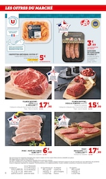 Prix et réduction Saucisse dans le prospectus U Express en cours Offre Saucisse dans le catalogue U Express du moment à la page 6