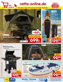 Schlauchboot im Netto Marken-Discount Prospekt "Aktuelle Angebote" mit 69 Seiten (München)
