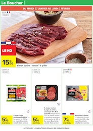 Prix et réduction Viande dans le prospectus Carrefour en cours Offre Viande dans le catalogue Carrefour du moment à la page 23