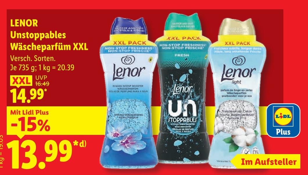 Unstoppables Wäscheparfüm XXL