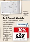 Do-It-Yourself-Wanduhr Angebote von AURIOL bei Lidl Aschaffenburg für 6,99 €