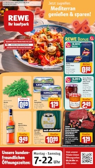 Braten im aktuellen REWE Prospekt (Bottrop) Braten im REWE Prospekt "Dein Markt" mit 34 Seiten (Bottrop)