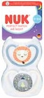 PERFECT MATCH AIR Beruhigungssauger im V-Markt Prospekt PERFECT MATCH AIR Beruhigungssauger von NUK im aktuellen V-Markt Prospekt für 5,49 €