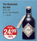 Dry Gin Angebote von The Illusionist bei V-Markt Kaufbeuren für 24,99 €