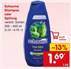 Shampoo oder Spülung im Angebot bei Netto Marken-Discount in Leinfelden-Echterdingen Shampoo oder Spülung Angebote von Schauma bei Netto Marken-Discount Leinfelden-Echterdingen für 1,69 €