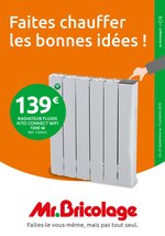 Catalogue Mr Bricolage "Faites chauffer les bonnes idées !", 19 pages, à Saint-Cyr-l'École, 25/09/2019 - 13/10/2019 Prospectus Mr Bricolage "Faites chauffer les bonnes idées !", 19 pages, à Saint-Cyr-l'École, 25/09/2019 - 13/10/2019