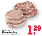 Stiel- oder Kammrippchen Angebote bei E center Wiesbaden für 1,29 €