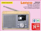 Digitalradio DAR-017WH Angebote von Lenco bei Marktkauf Schweinfurt für 39,99 €