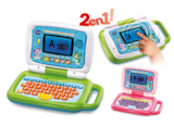 ORDI-TABLETTE P’TIT GENIUS TOUCH - VTech - JouéClub à Créteil ORDI-TABLETTE P’TIT GENIUS TOUCH - VTech en promo chez JouéClub Créteil à 34,99 €