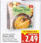 Riesen-Rösti von Schwarmstedter im aktuellen E center Prospekt