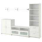 TV-Möbel, Kombination weiß Angebote von BRIMNES / BERGSHULT bei IKEA Schwetzingen für 275,95 €