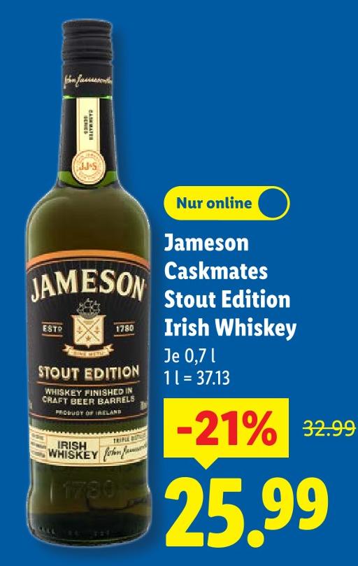 Caskmates Stout Edition Irish Whiskey