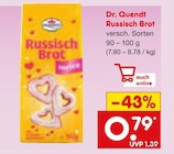 Russisch Brot von Dr. Quendt im aktuellen Netto Marken-Discount Prospekt für 0,79 €