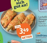 Lachsfilet-Zitronen-Spieß von LandPrimus im aktuellen tegut Prospekt für 3,49 €