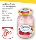 GLOBUS Landau - Fruchtjoghurt Angebot im Prospekt Fruchtjoghurt bei GLOBUS im Landau Prospekt für 0,99 €