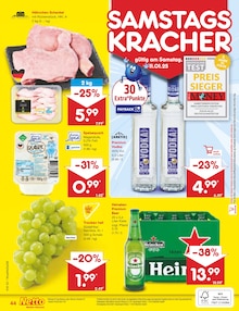 Wodka im Netto Marken-Discount Prospekt "Aktuelle Angebote" mit 61 Seiten (Saarbrücken)