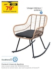 Fauteuil à bascule Apolima - GoodHome à 79,00 € dans le catalogue Castorama