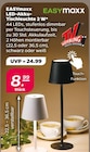 LED-Akku-Tischleuchte 2 W im Netto mit dem Scottie Prospekt LED-Akku-Tischleuchte 2 W von EASYmaxx im aktuellen Netto mit dem Scottie Prospekt für 8,99 €