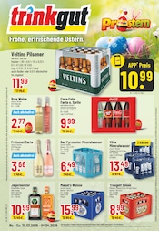 Trinkgut Getränkemärkte Prospekt der aktuellen Woche mit 18 Seiten, gültig von 30.03.2026 bis 04.04.2026, in Bockenem und Umgebung Aktueller Trinkgut Getränkemärkte Prospekt in Bockenem und Umgebung, "Aktuelle Angebote" mit 18 Seiten, 30.03.2026 - 04.04.2026