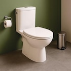 Pack WC à poser sans bride, sortie horizontale, abattant extra-plat, blanc, Jacob Delafon Louis - Jacob Delafon - Castorama à Arles Pack WC à poser sans bride, sortie horizontale, abattant extra-plat, blanc, Jacob Delafon Louis - Jacob Delafon en promo chez Castorama Arles à 149,90 €