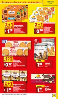 Promo Nuggets De Poulet Surgelés dans le catalogue Lidl du moment à la page 17