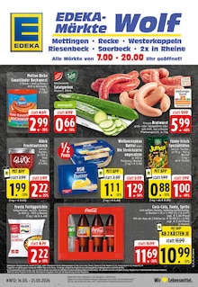 Aktueller EDEKA Prospekt (Rheine, 24 Seiten zum blättern EDEKA Prospekt Aktuelle Angebote mit 24 Seiten