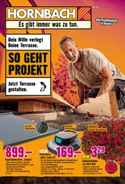 Baumarkt Prospekt von Hornbach Legau Hornbach Prospekt: "Dein Wille verlegt Deine Terrasse.", 31 Seiten, 07.05.2025 - 04.06.2025